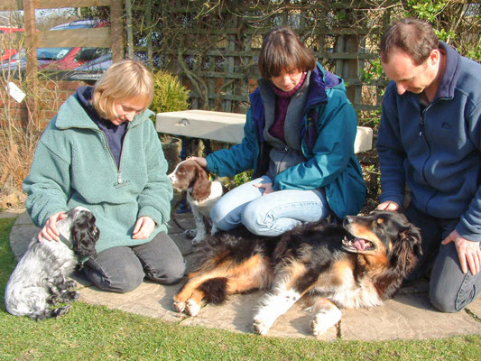 Zeb & Rosie meet the Tewkesbury family