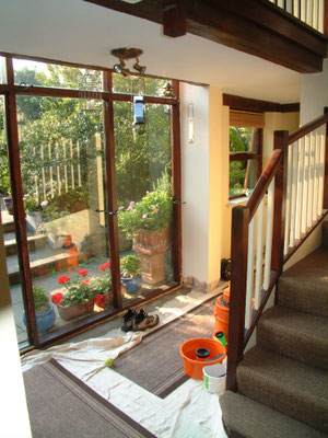 Huxleys Barn, hall & kitchen refit