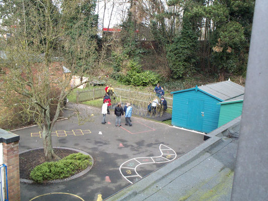 Red Hill School: willow structures