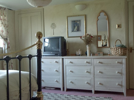Bedroom at Huxleys Barn