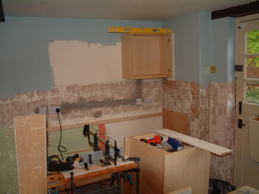 Huxleys Barn, hall & kitchen refit