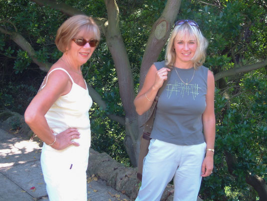 Kiftsgate garden with Beryl & Ivan