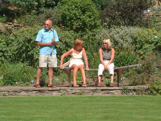 Kiftsgate garden with Beryl & Ivan