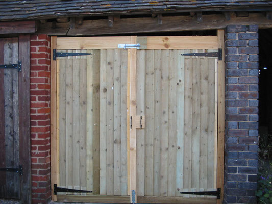 Garage doors made and fitted 