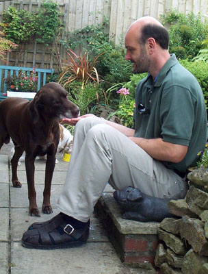Outdoors at Huxleys Barn