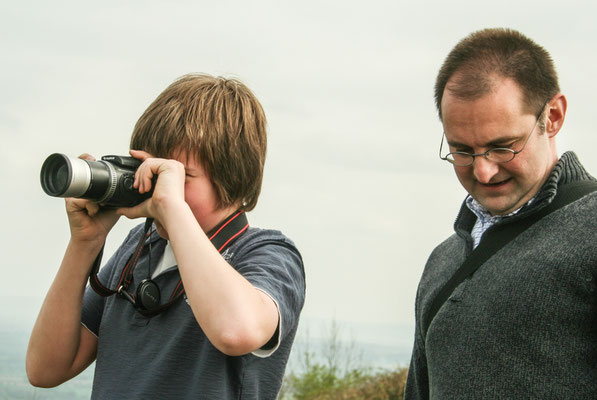 Family meet up on the Malverns