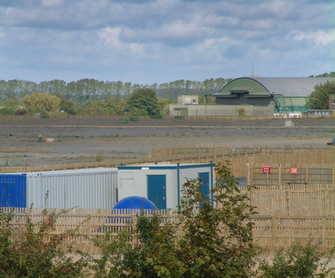 Around the ponds behind the airfield and foot & mouth burial site