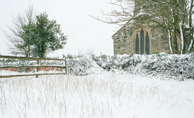 Heavy snow in Throckmorton