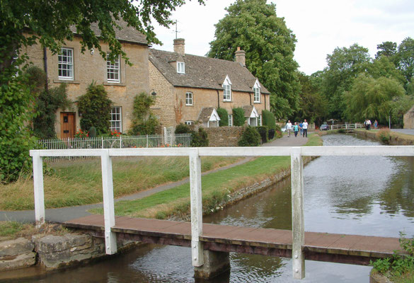 In the Cotswolds, around the Slaughters
