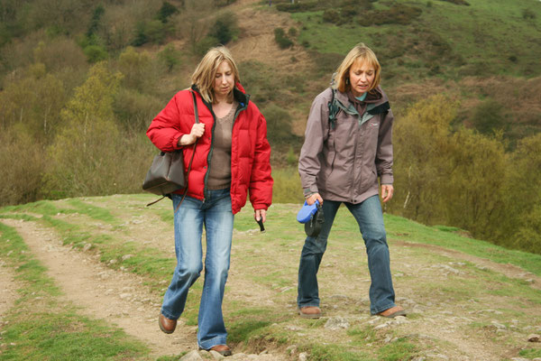 Family meet up on the Malverns