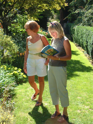 Kiftsgate garden with Beryl & Ivan