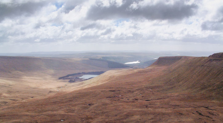 Ivan, Phil, Richard and Will on Pen-Y-Fan in the Brecons
