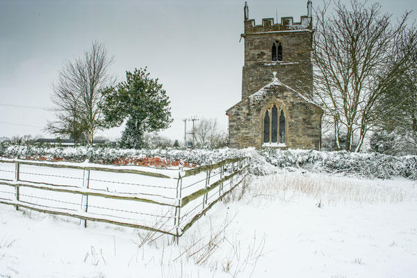 Heavy snow in Throckmorton