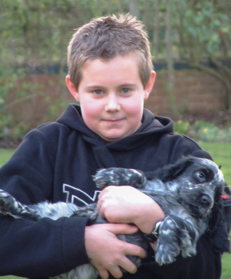 Ben says hello to Rosie