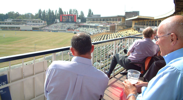 Ivan & Richard on a jolly at Edgbaston