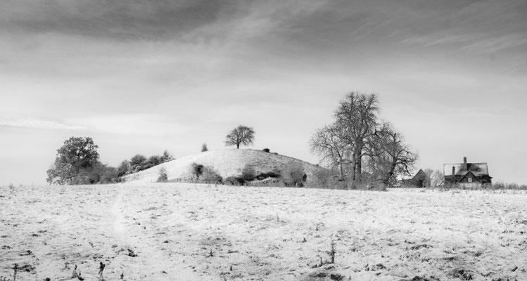 Worcester Tump in the snow