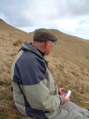 Ivan, Phil, Richard and Will on Pen-Y-Fan in the Brecons