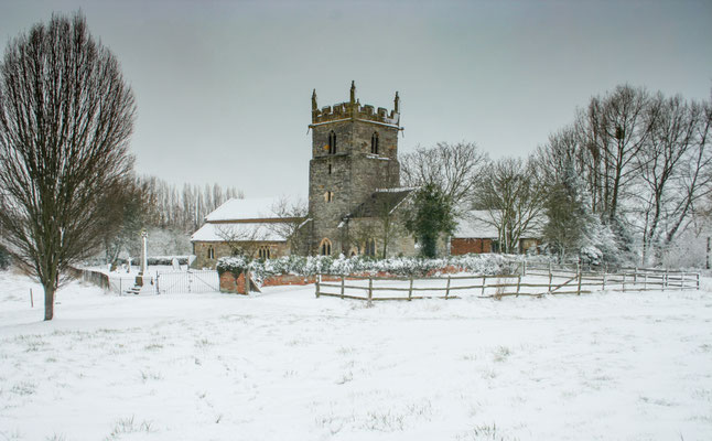 Heavy snow in Throckmorton