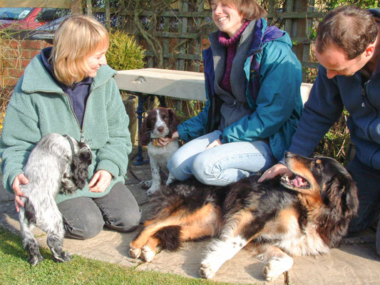Zeb & Rosie meet the Tewkesbury family