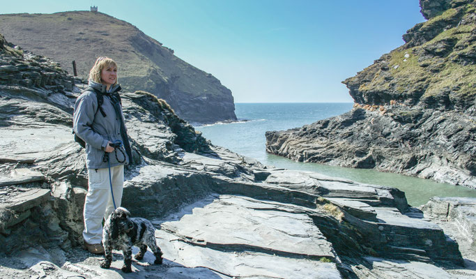 Easter hols in north Devon: Boscastle, post flood