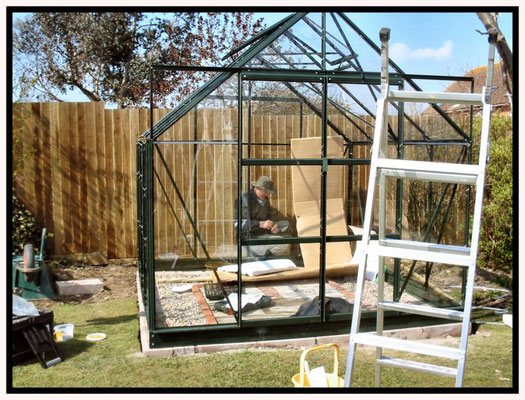 Building the greenhouse