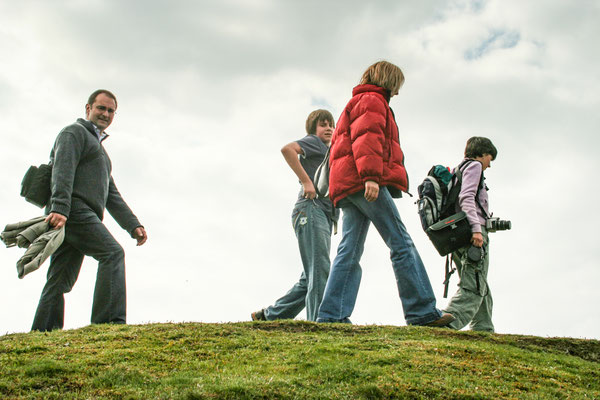 Family meet up on the Malverns