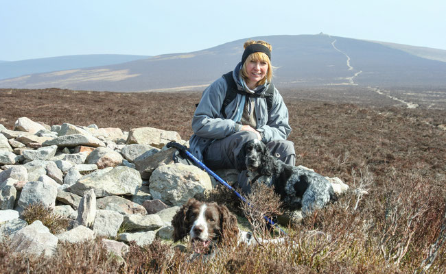 Easter hols in north Devon: Dunkery Beacon