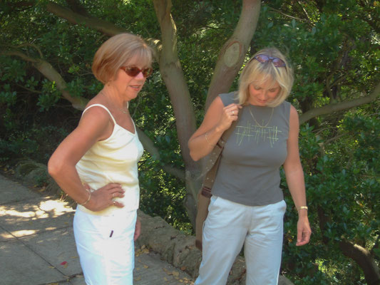 Kiftsgate garden with Beryl & Ivan