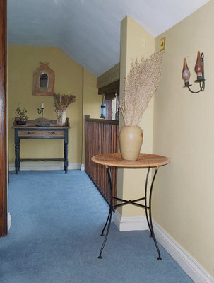 Gallery landing at Huxleys Barn