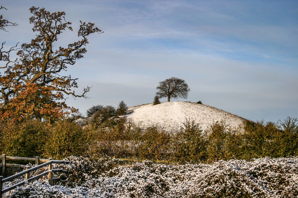Worcester Tump in the snow