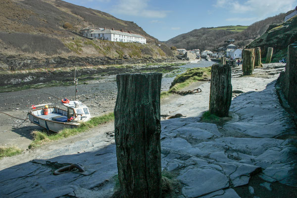 Easter hols in north Devon: Boscastle, post flood