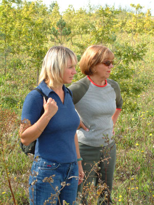 Around the ponds behind the airfield and foot & mouth burial site