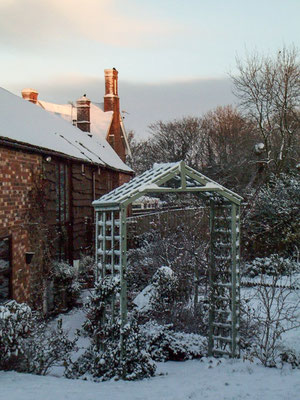 Snow at Huxley's Barn