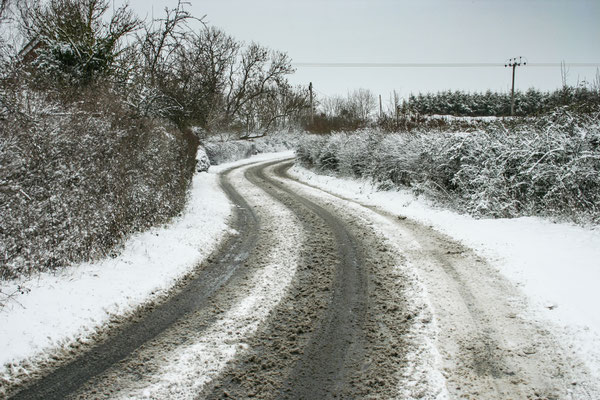 Heavy snow in Throckmorton
