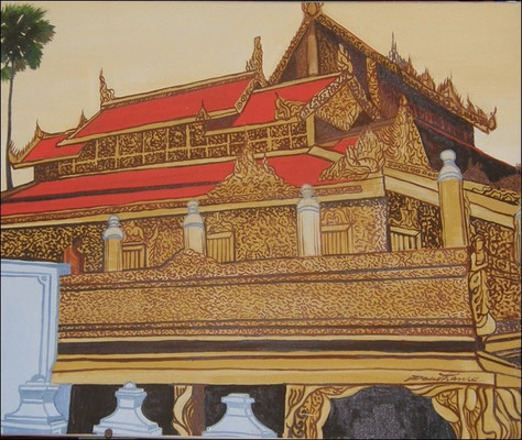 Rich man's house (60 x 45 cm)