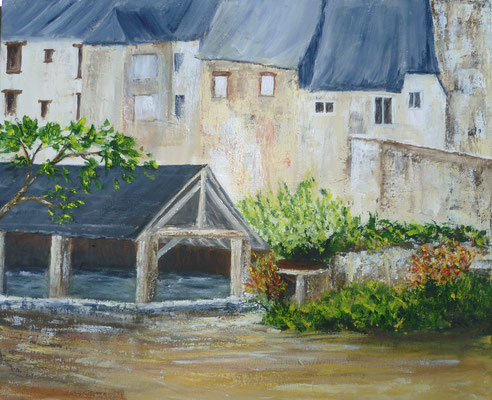 Acrylique sur toile? CDB Vitré