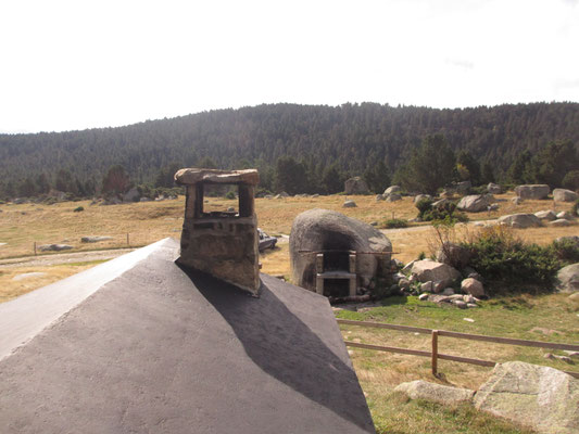 Vue de la cabane