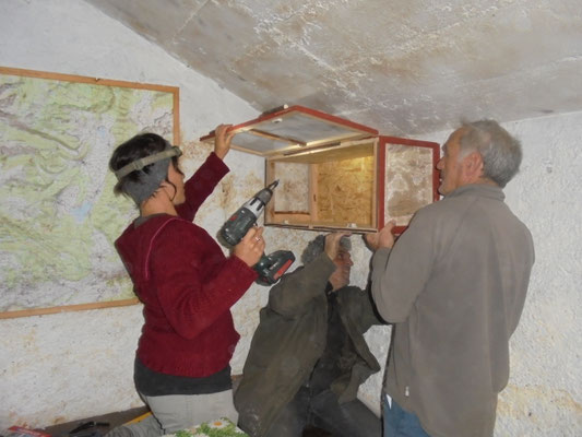 Installation du garde-manger