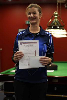 1. Platz Vereinsmeisterschaft Damen: Antje Materne