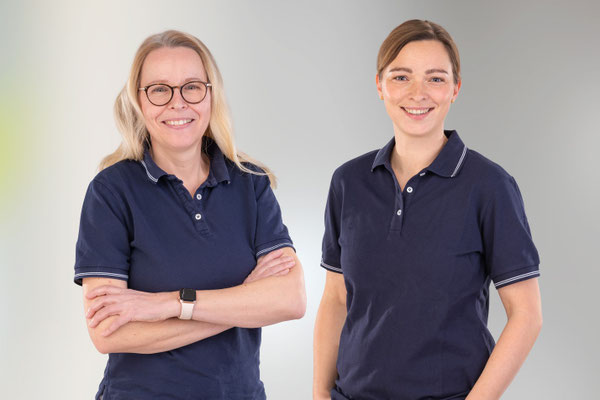 Tierärztin Dr. Annette Gerhardt-Pischitzis und Tierärztin Dr. Stefanie Dietz
