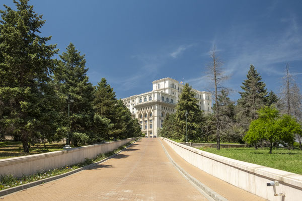 Justiz Palst von Nicolae Ceausescu. Das 2 größte Gebäude der Welt.