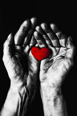 Das Herz in der Hand