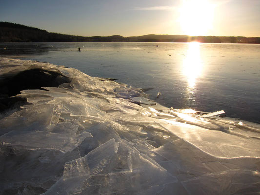Der See im Winter