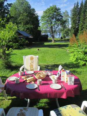 Frühstückstisch