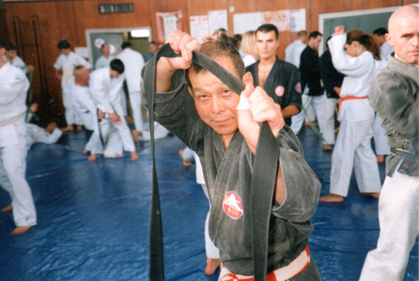Maître Sano Teruo aux Ecoles Bushido de Bordeaux © Frédéric Dupertout – Les Ecoles Bushido