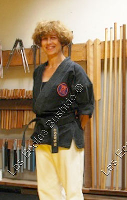 Mireille AUDA aux Ecoles Bushido © Frédéric Dupertout – Les Ecoles Bushido
