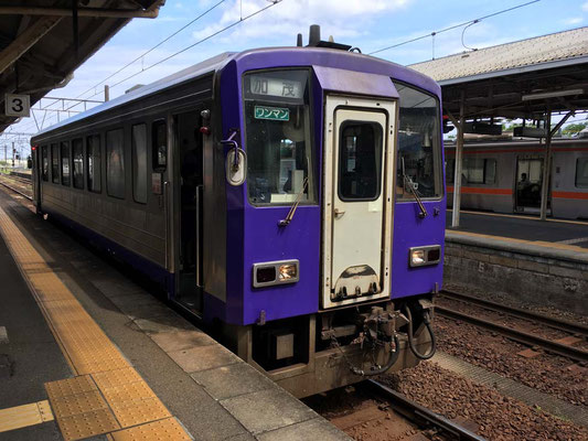 亀山→JR関西本線（JR西日本）→柘植