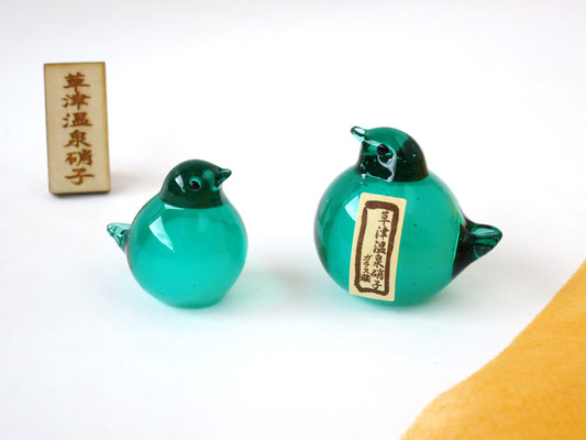 草津ガラス「蔵」にて