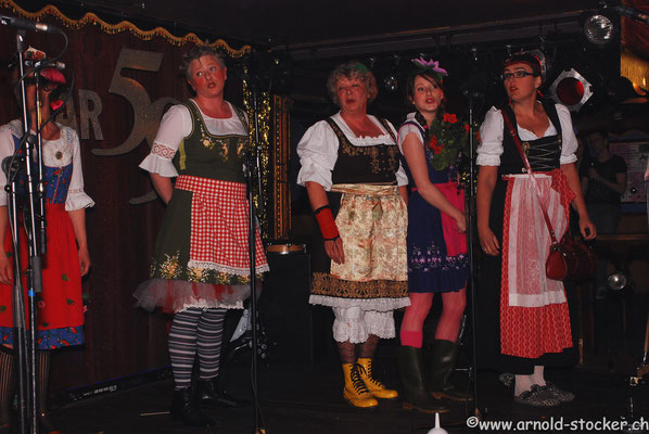 Epiladies 2012 mit den «tonique – the singing ladies» in der Bar59 in Luzern