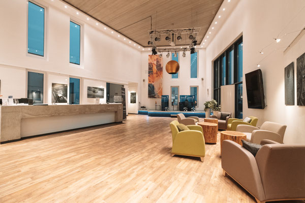 Das Medienwerk15 in Tostedt, Eingangshalle